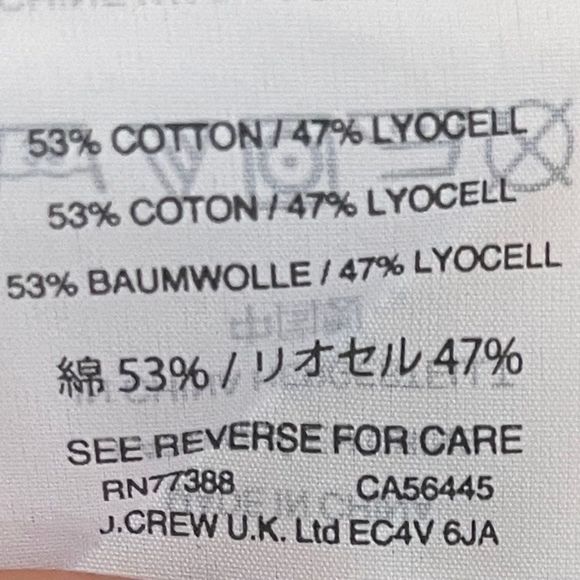 J. Crew Women’s Peach Button & Tie Top Sz S - Picture 8 of 9